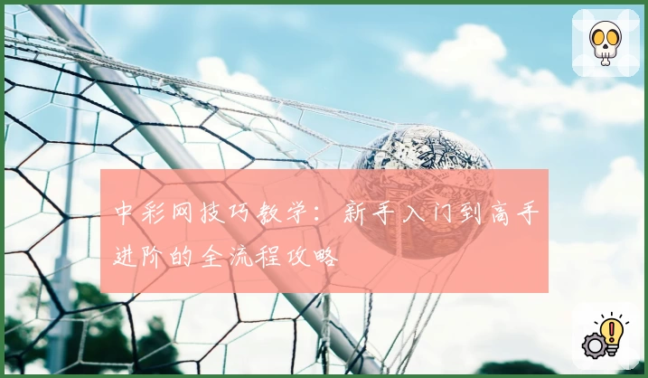 中彩网技巧教学：新手入门到高手进阶的全流程攻略